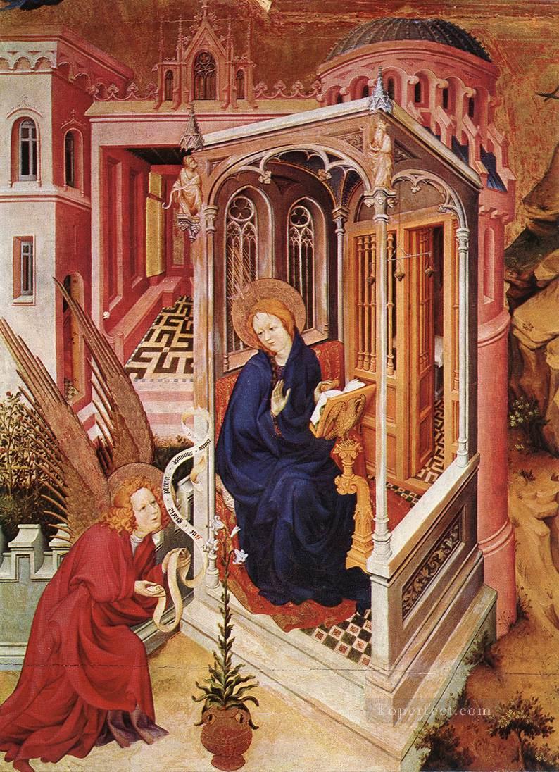 The Annunciation Melchior Broederlam Oil Paintings